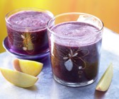Brombeer-Pfirsich-Cocktail