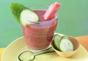 Cranberry-Melonen-Saft