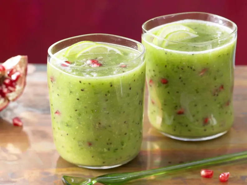 Kiwi-Limetten-Cocktail