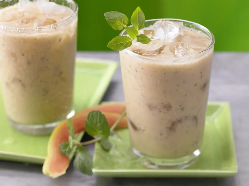 Papaya-Maracuja-Smoothie