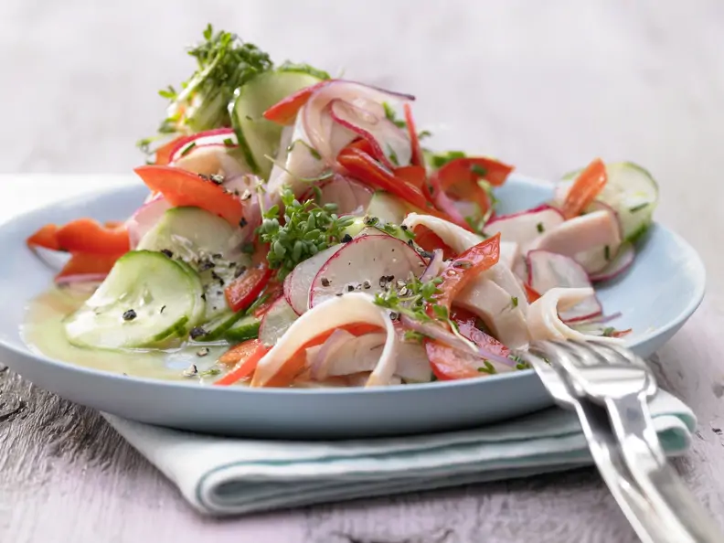 Bunter Wurstsalat smarter