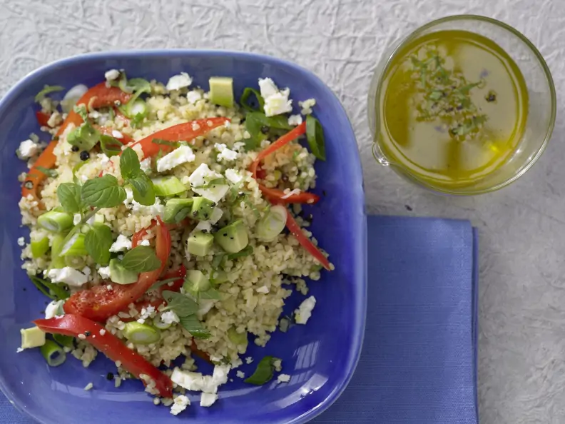 Bulgur-Avocado-Salat