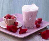 Rosenblüten-Milchmix