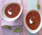 Kalte Melonen-Tomaten-Suppe