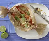 Fisch-Limetten-Päckchen