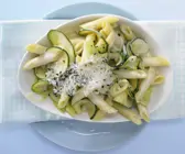 Cremige Zucchininudeln