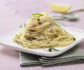 Pikante Kapern-Spaghetti