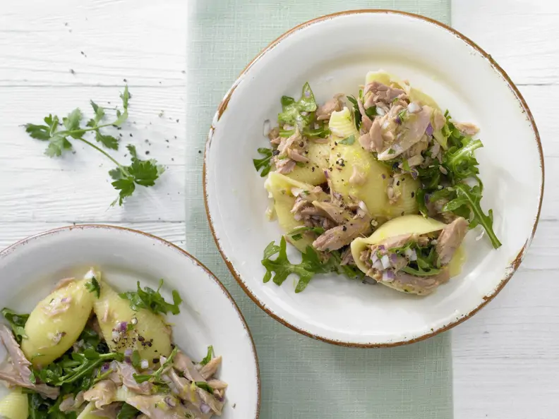 Thunfisch-Zitronen-Pasta