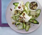 Zucchini-Melonen-Carpaccio