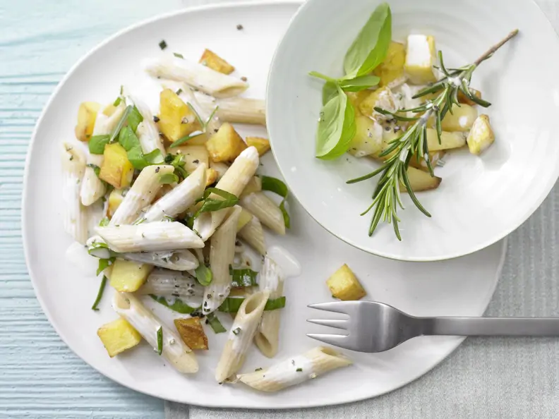 Pasta mit Kartoffeln