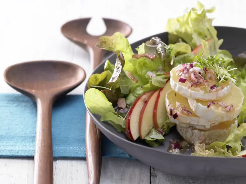 Eichblatt-Kresse-Salat