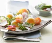 Lachs-Gurken-Salat