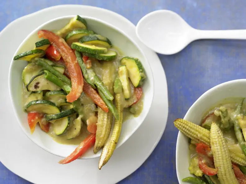 Gelbes Gemüse-Curry