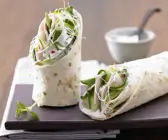 Gefüllte Wraps