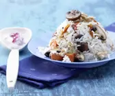 Kürbis-Champignon-Reis
