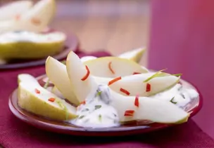 Marinierte Chili-Birnen
