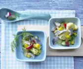 Bunter Kartoffel-Hering-Salat