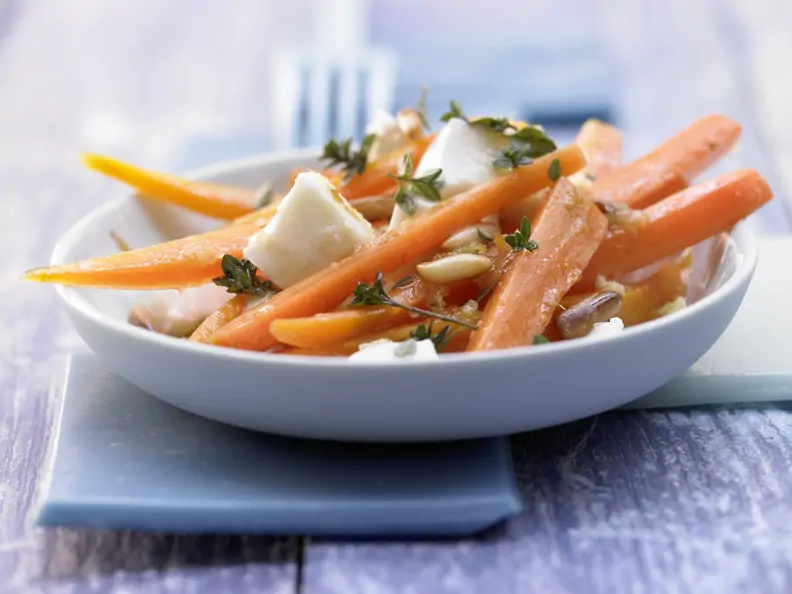 Mozzarella-Möhren-Salat
