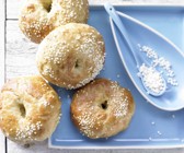 Aprikosen-Bagels