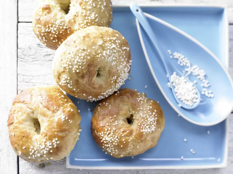 Aprikosen-Bagels