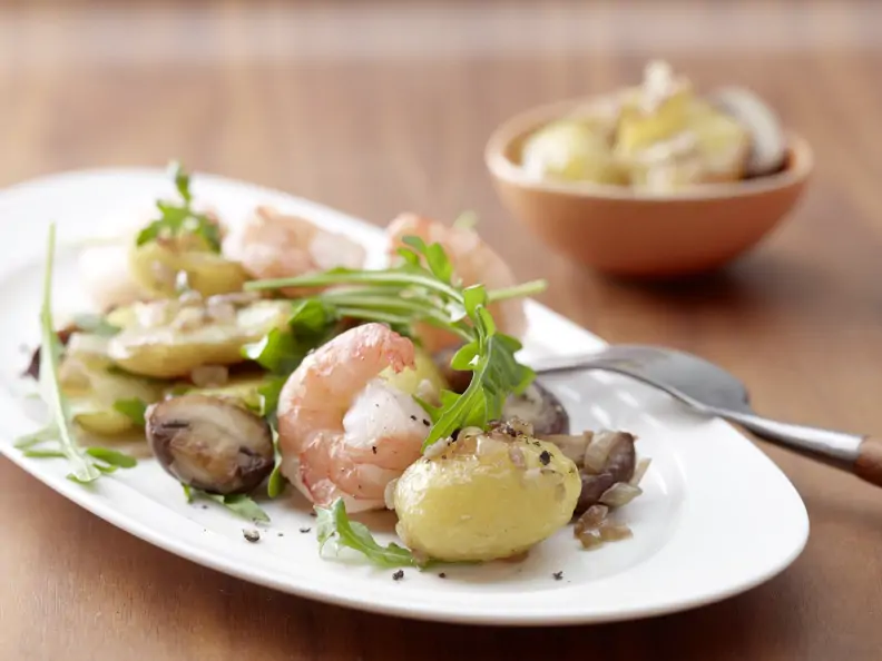 Champignon-Kartoffeln