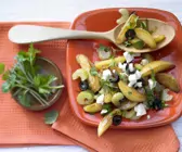 Kartoffeln auf griechische Art