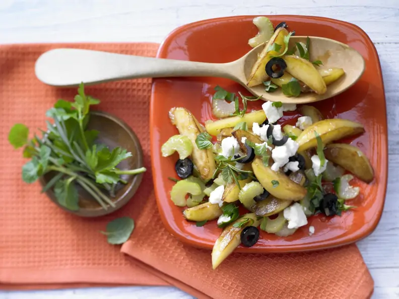 Kartoffeln auf griechische Art