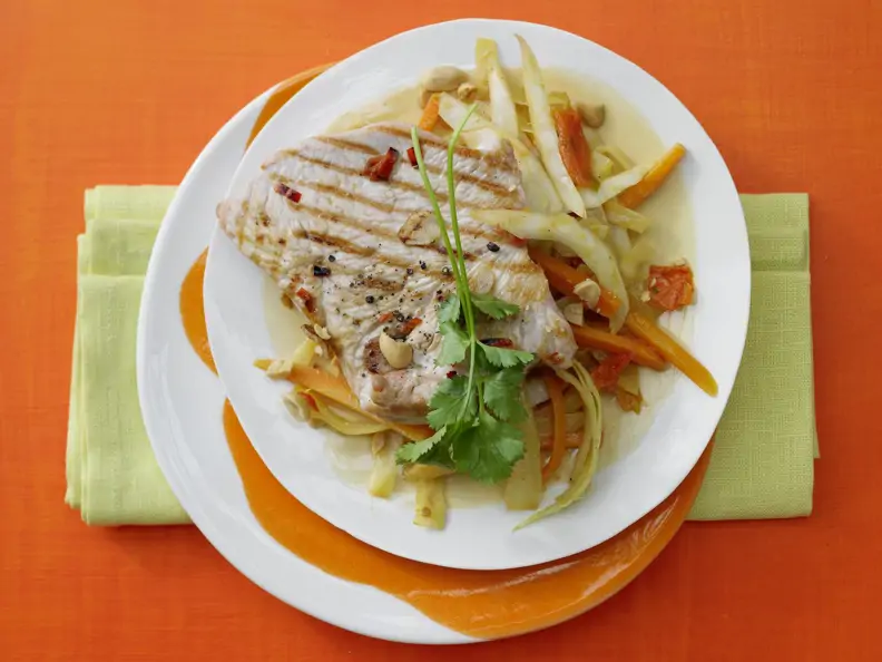 Weißkohl-Kokos-Curry