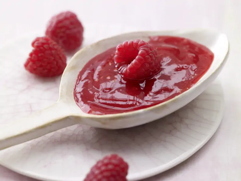 Schnelle Himbeermarmelade