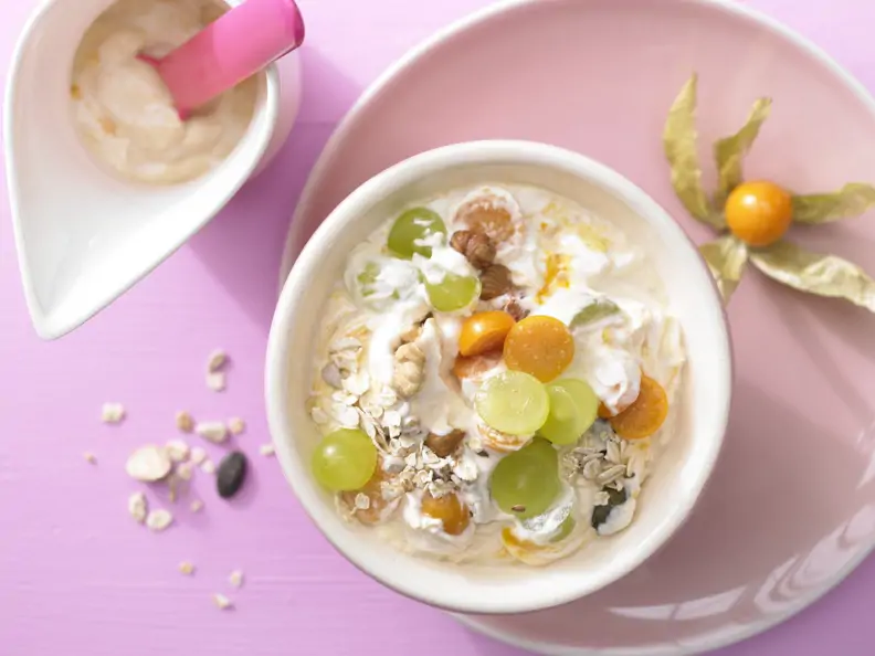 Sanddorn-Quark-Müsli