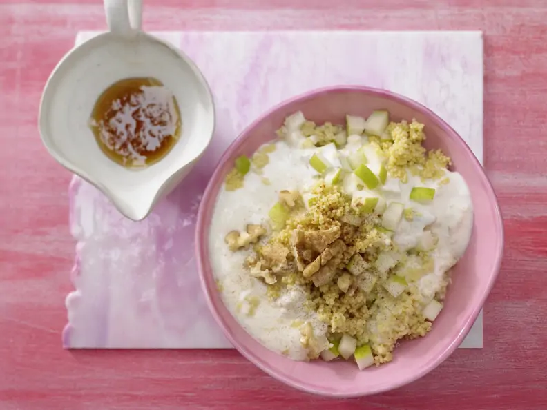Nur 1500 Kalorien - Hirse-Birnen-Müsli