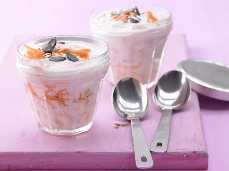 Möhren-Papaya-Shake
