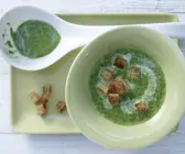Cremige Spinatsuppe