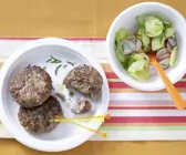 Würzige Zwiebel-Frikadellen
