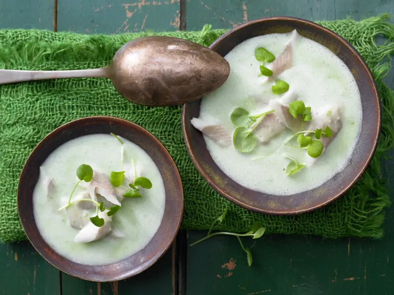 Kräuter-Kartoffel-Suppe