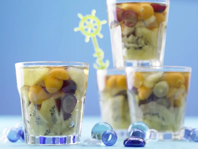 Früchtegelee "Aquarium"