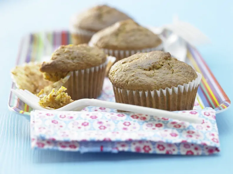 Möhren-Mandel-Muffins "Kronjuwelen"