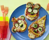 Pizza-Gesichter