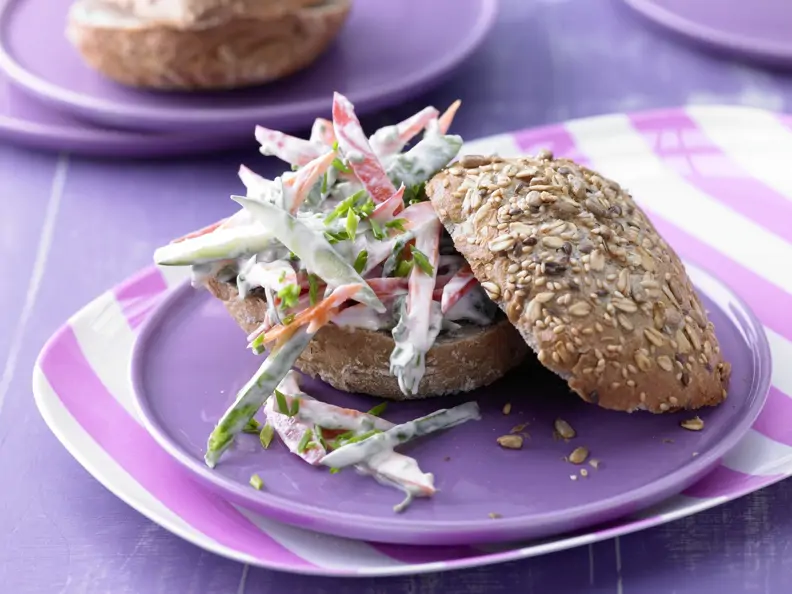 Gefüllte Brötchen "Veggi's Liebling"