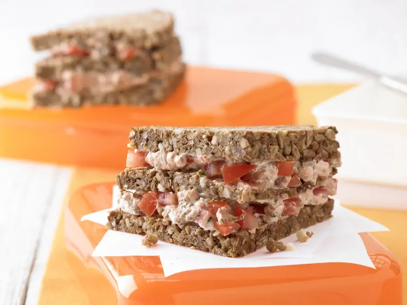 Ricotta-Tomaten-Sandwich