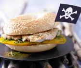 Puten-Sandwich
