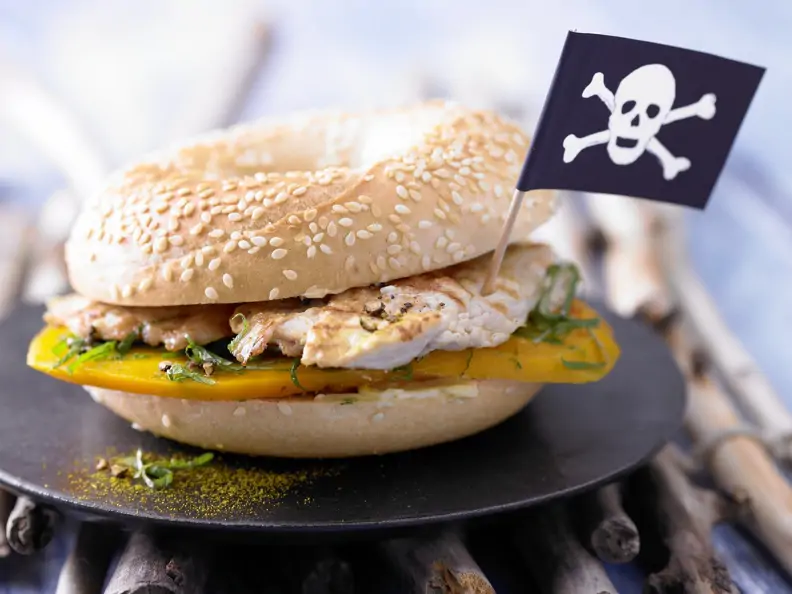 Puten-Sandwich