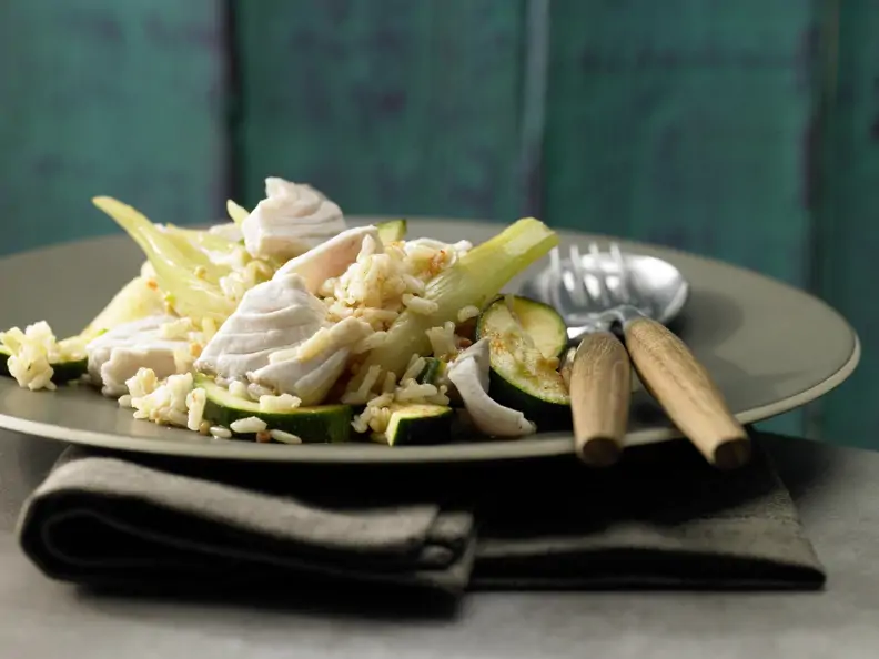 Pikanter Fisch-Gemüse-Topf