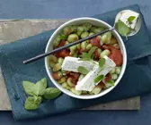 Bohnen-Tomaten-Gemüse