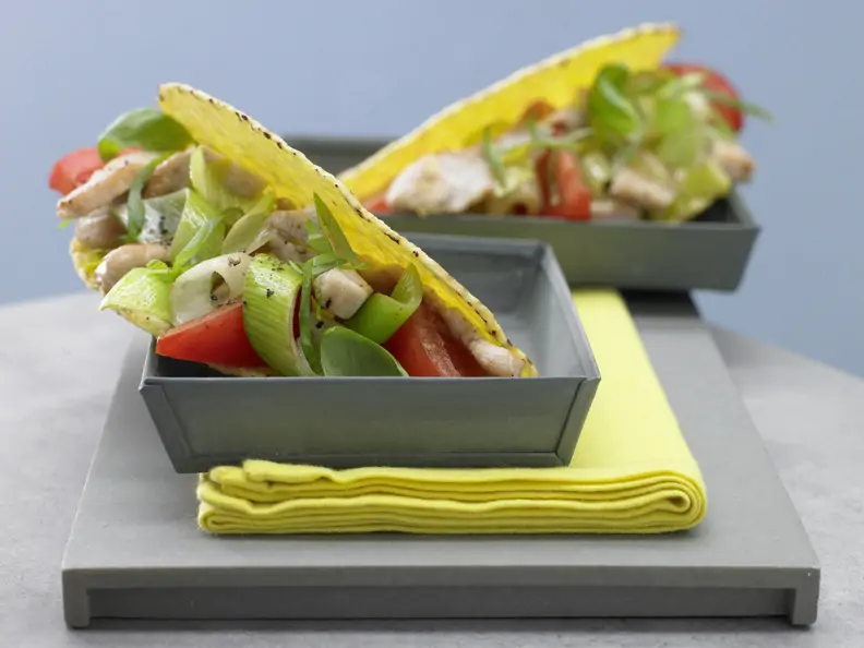 Tacos mit Putenfleisch