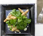 Gebackene Schwarzwurzeln