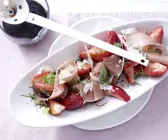 Kochbuch für pikante Erdbeerrezepte