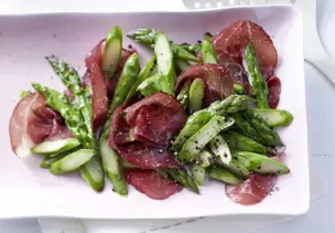 Gebratener grüner Spargel Rezept