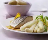 Orangen-Estragon-Spargel