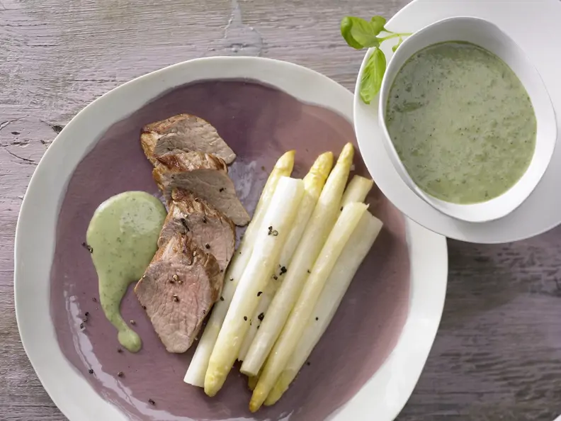Spargel aus dem Ofen